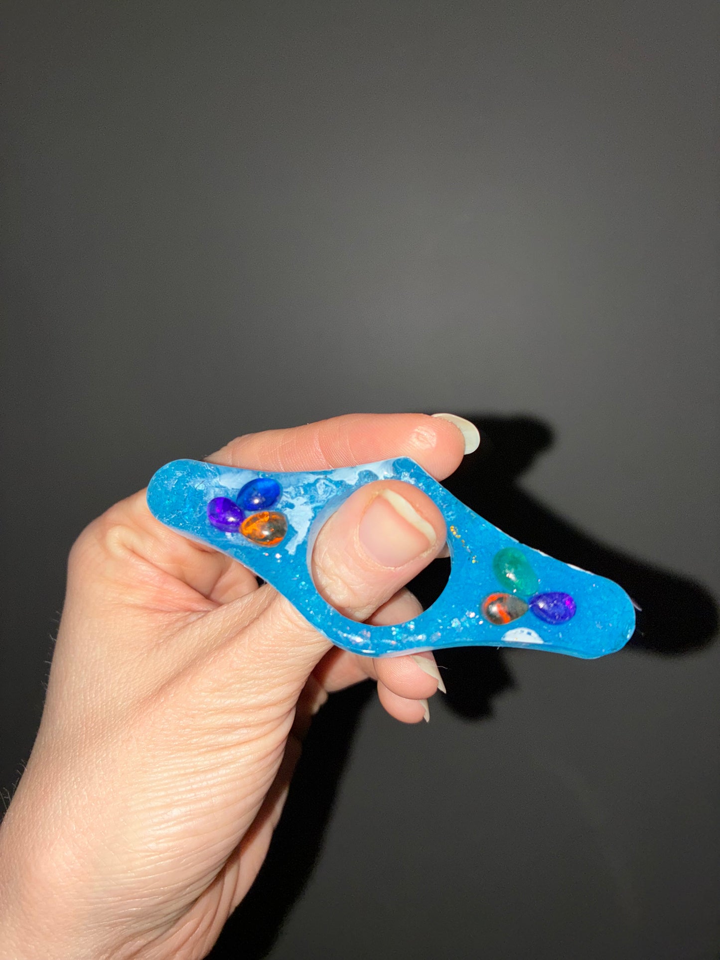 Thumb book page holder