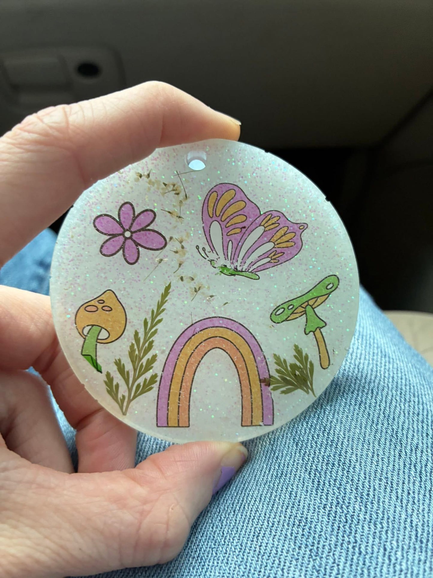3 in. Round Keychain